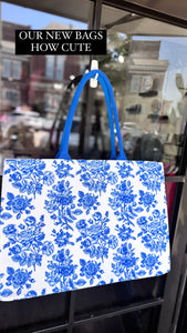 BLUE SEASIDE TOTE