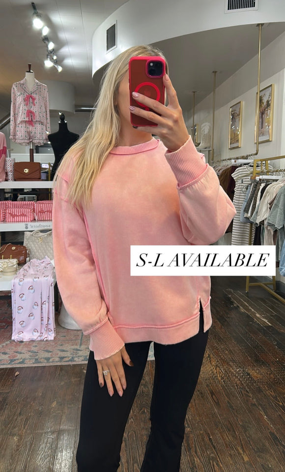 ACID PINK SWEATSHIRT