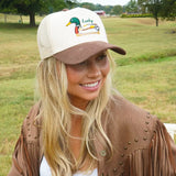 LUCKY DUCK CORDUROY HAT