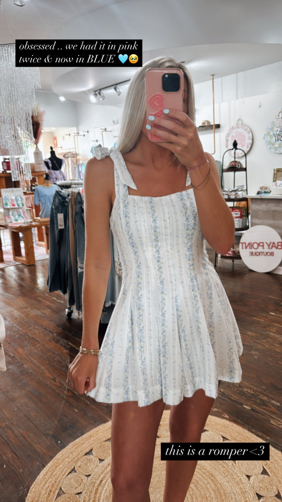 COLLINS TIE ROMPER