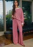 KALLIE STRIPED PANTS SET