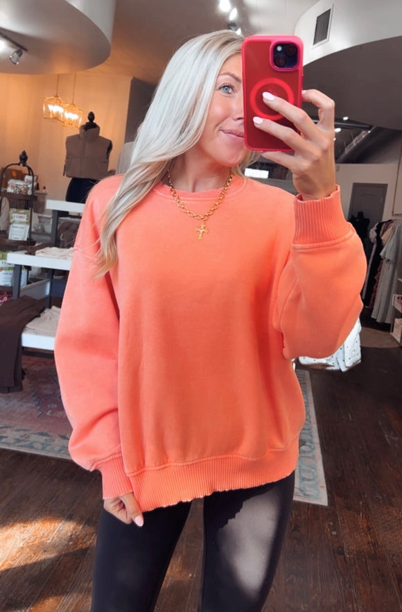 CORAL PULLOVER