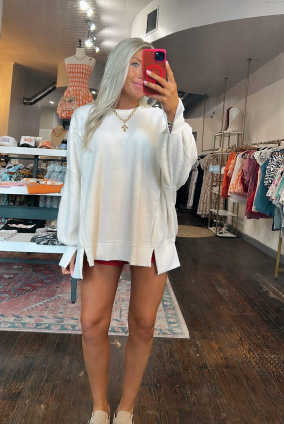 KATE WHITE PULLOVER