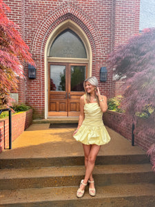 MONICA SPRING HEM DRESS