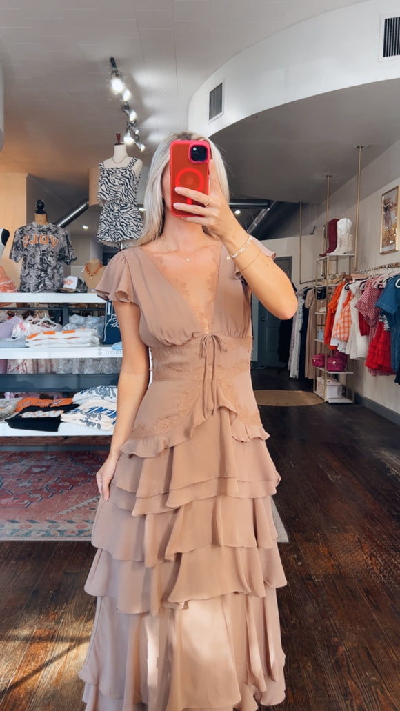 MOCHA GUEST DRESS