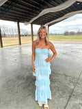 SWEETHEART STRAPLESS MAXI DRESS