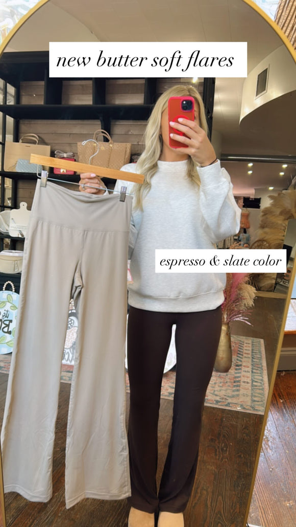 ESPRESSO FLARE PANTS