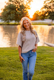 OATMEAL FALL TOP