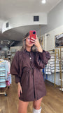 CALLEN CHOCOLATE DRESS