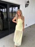 WEDDING GUEST BUTTER MAXI