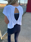 OLIVIA OPEN BACK TOP