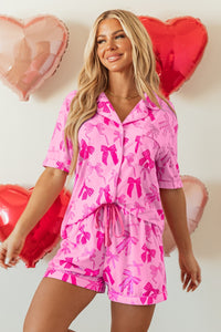 BOW PRINT PJ SET