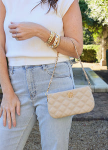TAUPE LIVI CROSSBODY