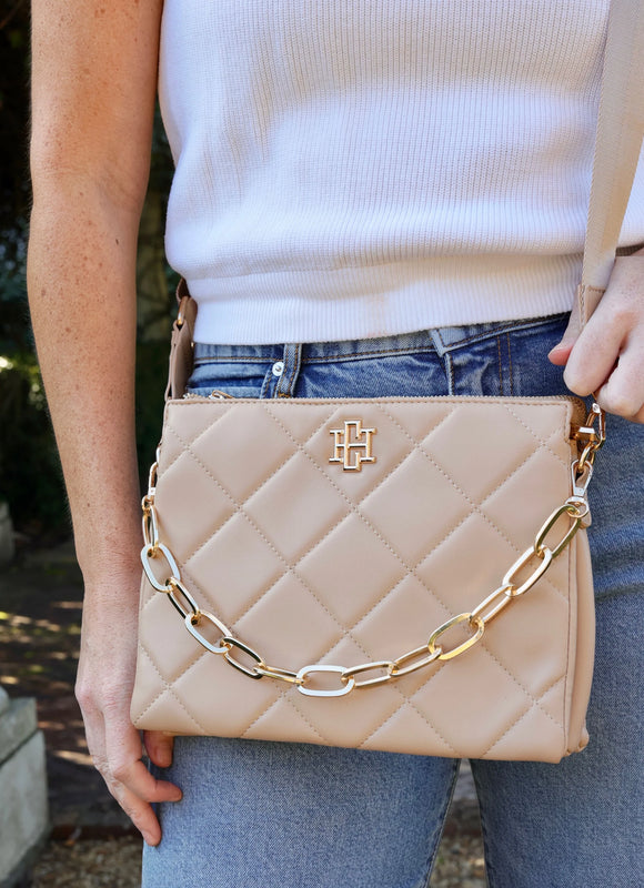 TAN ARIANA CROSSBODY