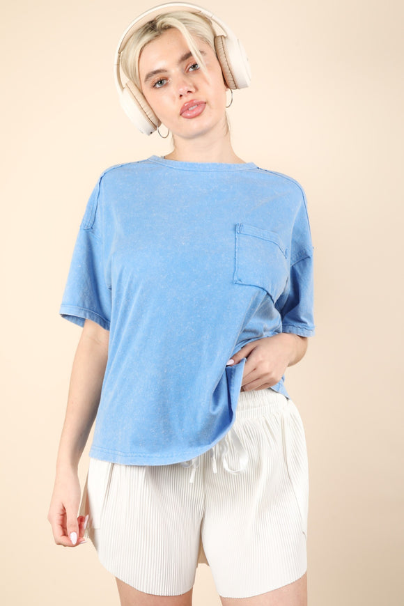 BEACHY BLUE ACID TOP