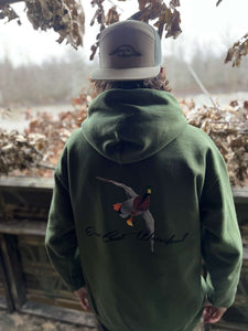 Moss Mallard Hoodie/ Green